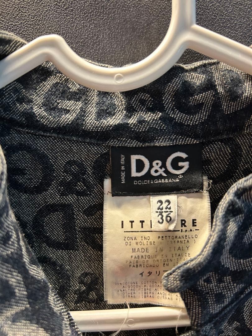 【良品】DOLCE&GABBANA 総ロゴノースリーブプリーツワンピース 36