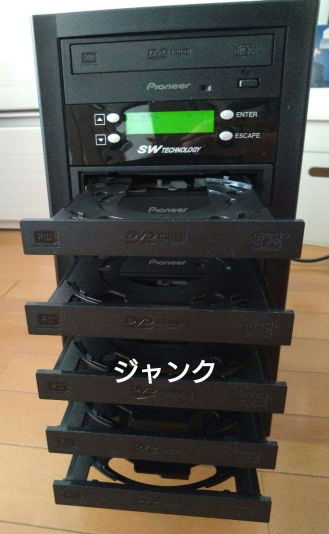 SW Technology デュプリケーター DVD ジャンク