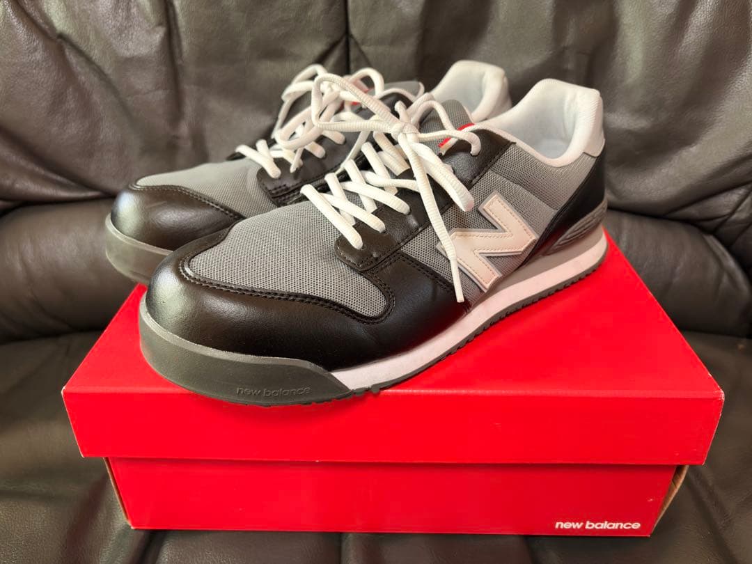 New Balance 安全靴 27.5cm ブラック/グレー/ホワイト