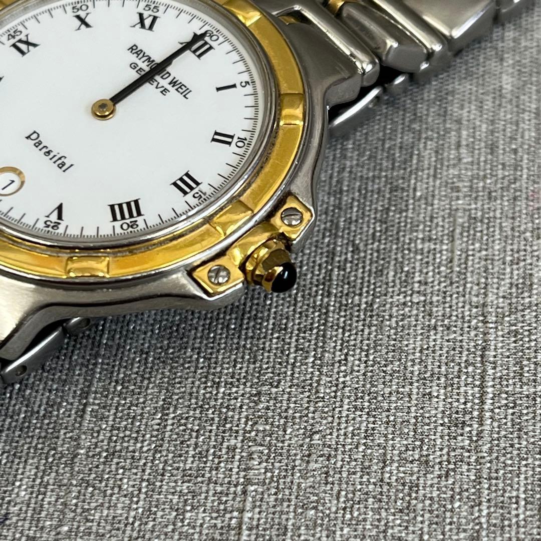 【H】希少✨レイモンドウィル　パルシファル　9190　メンズ　腕時計　不動