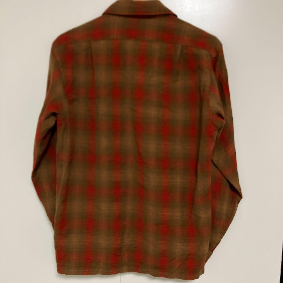 Pendleton 70s ペンドルトン ボードシャツ オンブレ ウールシャツ