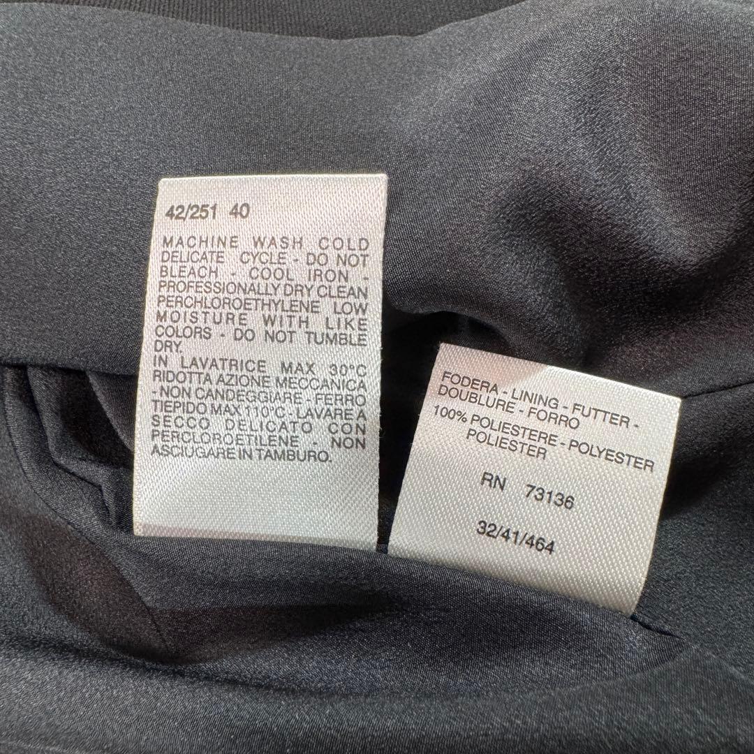 マックスマーラ リボン付き パンツスーツ Lサイズ セットアップ レディース