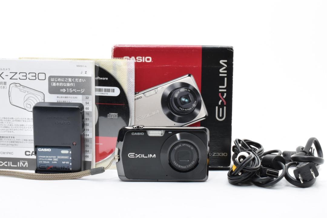 【美品】CASIO EXILIM EX-Z330 ブラック　動作確認済