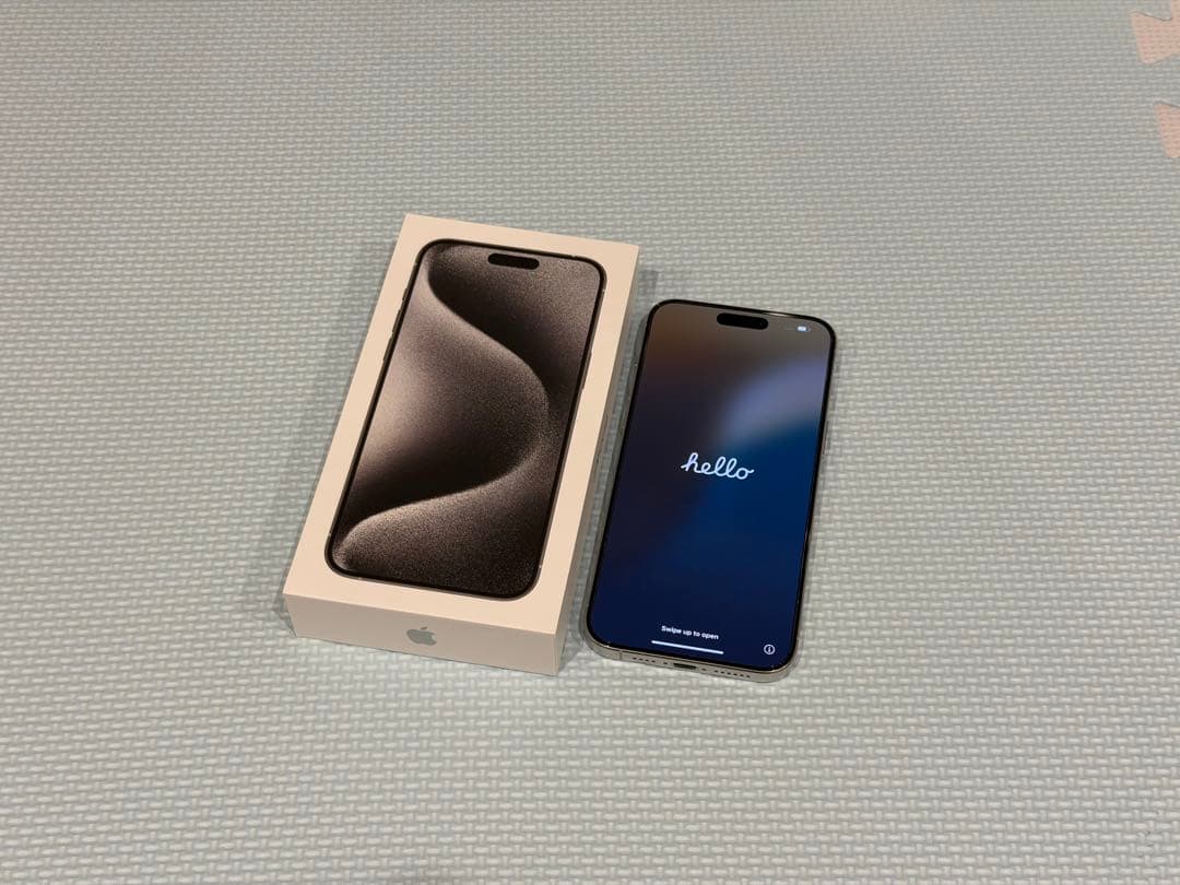 iPhone 15 Pro Max 1TB ホワイトチタニウムSIMフリー