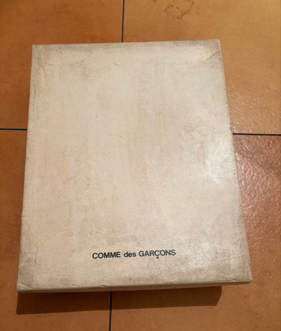 コムデギャルソンビンテージ、スウェードショートブーツ、黒、希少