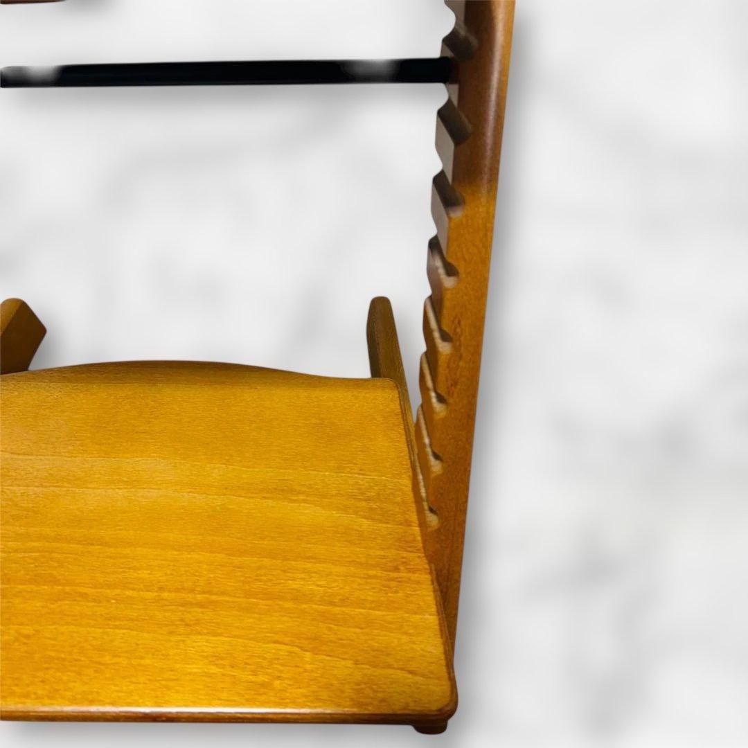 【美品】ストッケ シリアルNo3 ナチュラルハイチェア