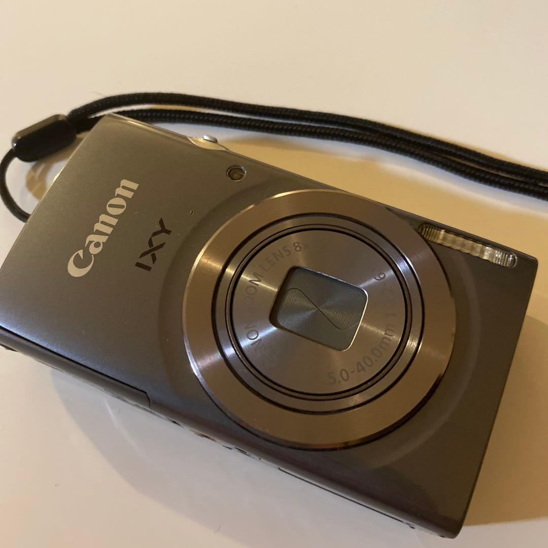 【美品】Canon IXY 160 コンパクトデジタルカメラ シルバー