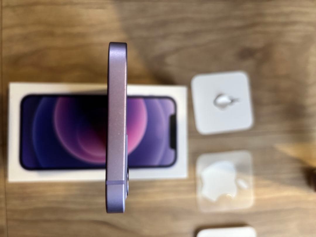 美品　Apple iPhone 12 パープル 本体