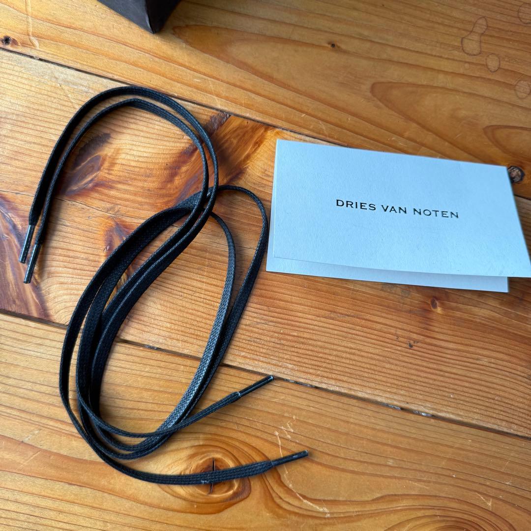 DRIES VAN NOTEN クロコダイル風ローファー