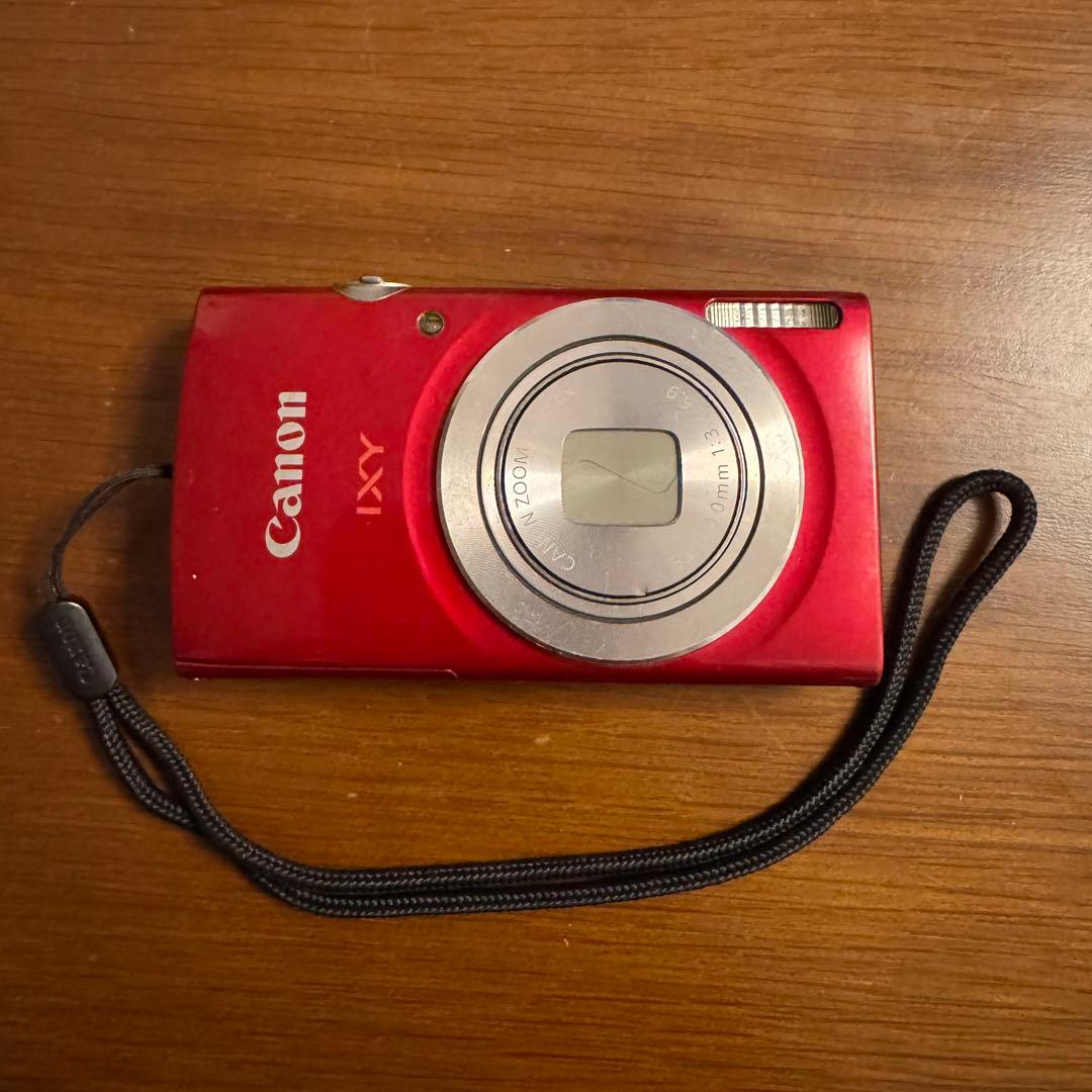 Canon IXY コンパクトデジタルカメラ レッド