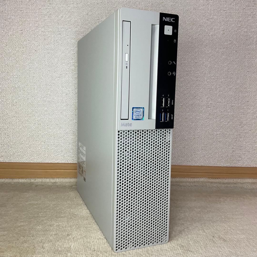 NEC Mate i3-8100 NVMe256G Windows11Pro ③