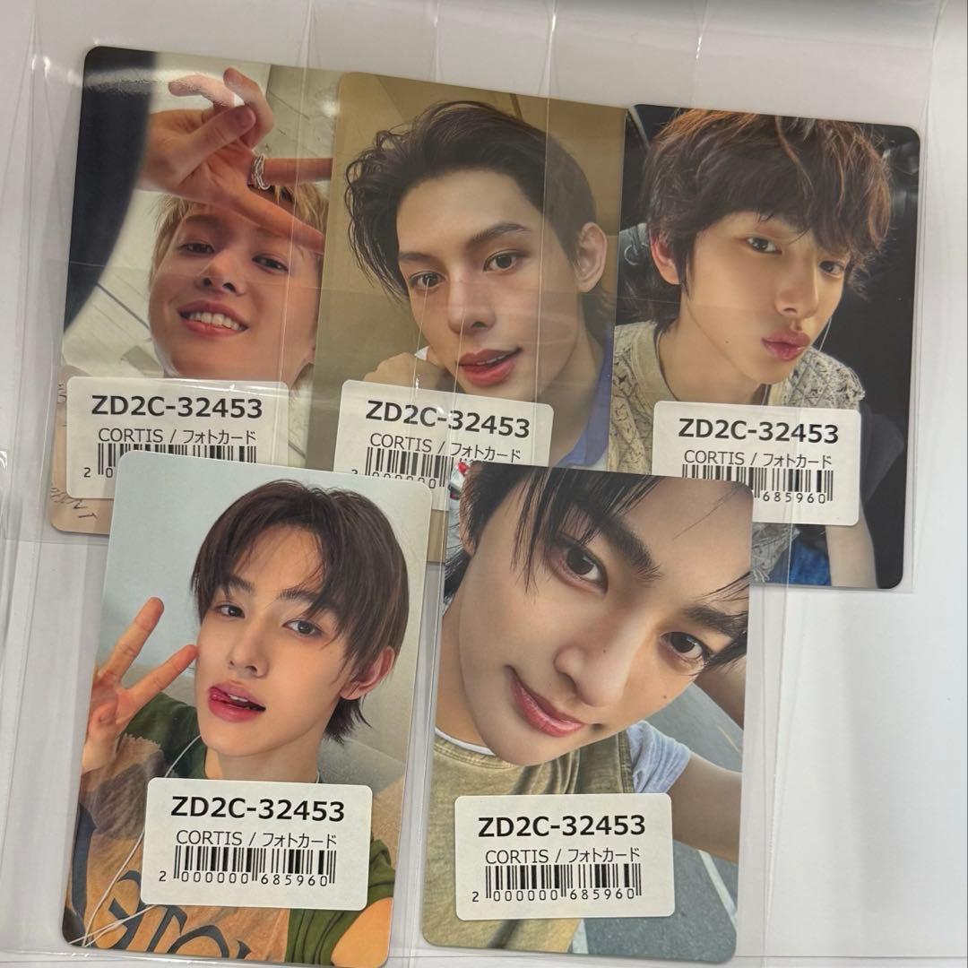 CORTIS コルティス ユニバ 特典 トレカ 5枚 コンプ⑤