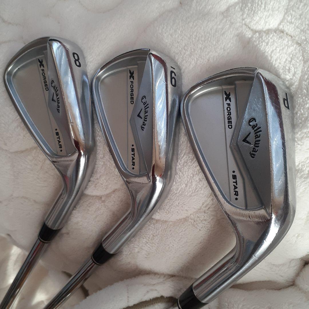 シ*オ様 2024 Callaway X Forged スター アイアン 6本セ