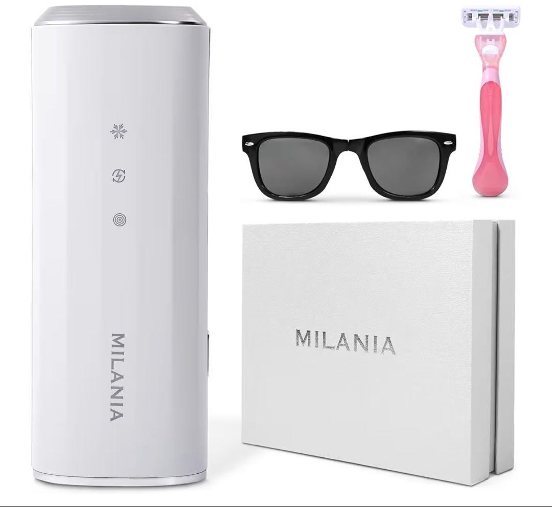 MILANIA M1 脱毛器 VIO対応 光美容器 全身ムダ毛ケア PSE認証済