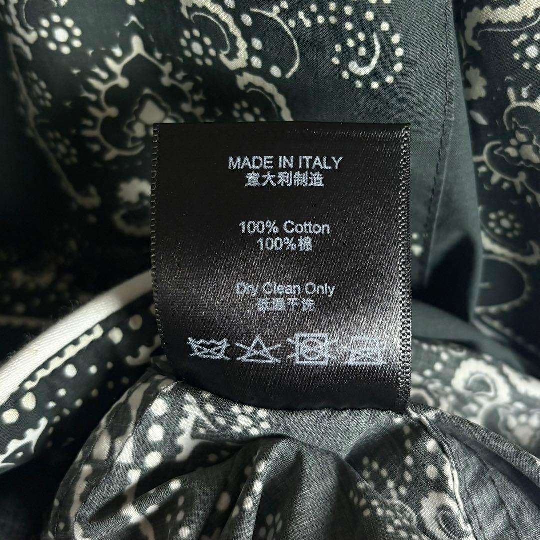 【T-pablow着用】RHUDE☆バンダナ柄パジャマシャツ ペイズリー柄 M