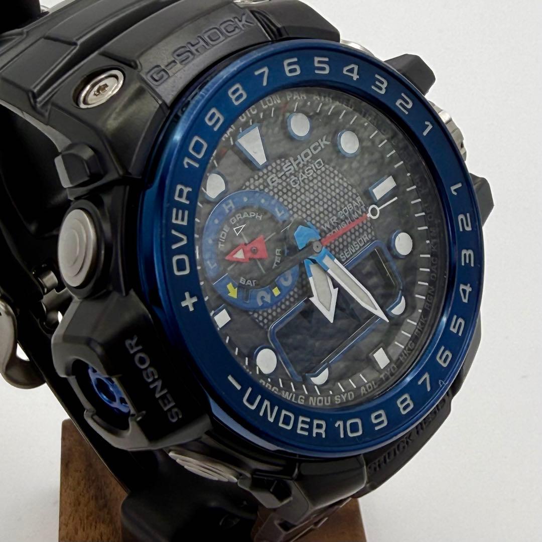 美品 カシオ G-SHOCK ガルフマスター　GWN-1000B デジアナ