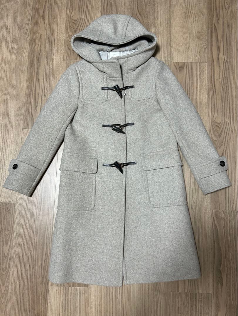 green label relaxing ロングダッフルコート34サイズ