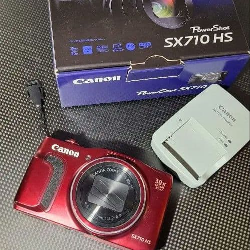 Canon PowerShot SX710 HS レッド 本体