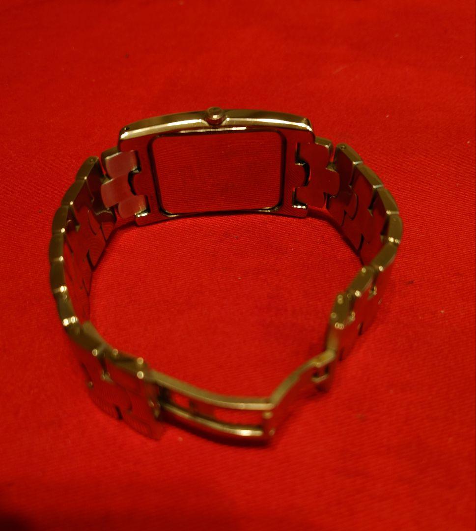 赤*荻様 タンク シルバー 時計