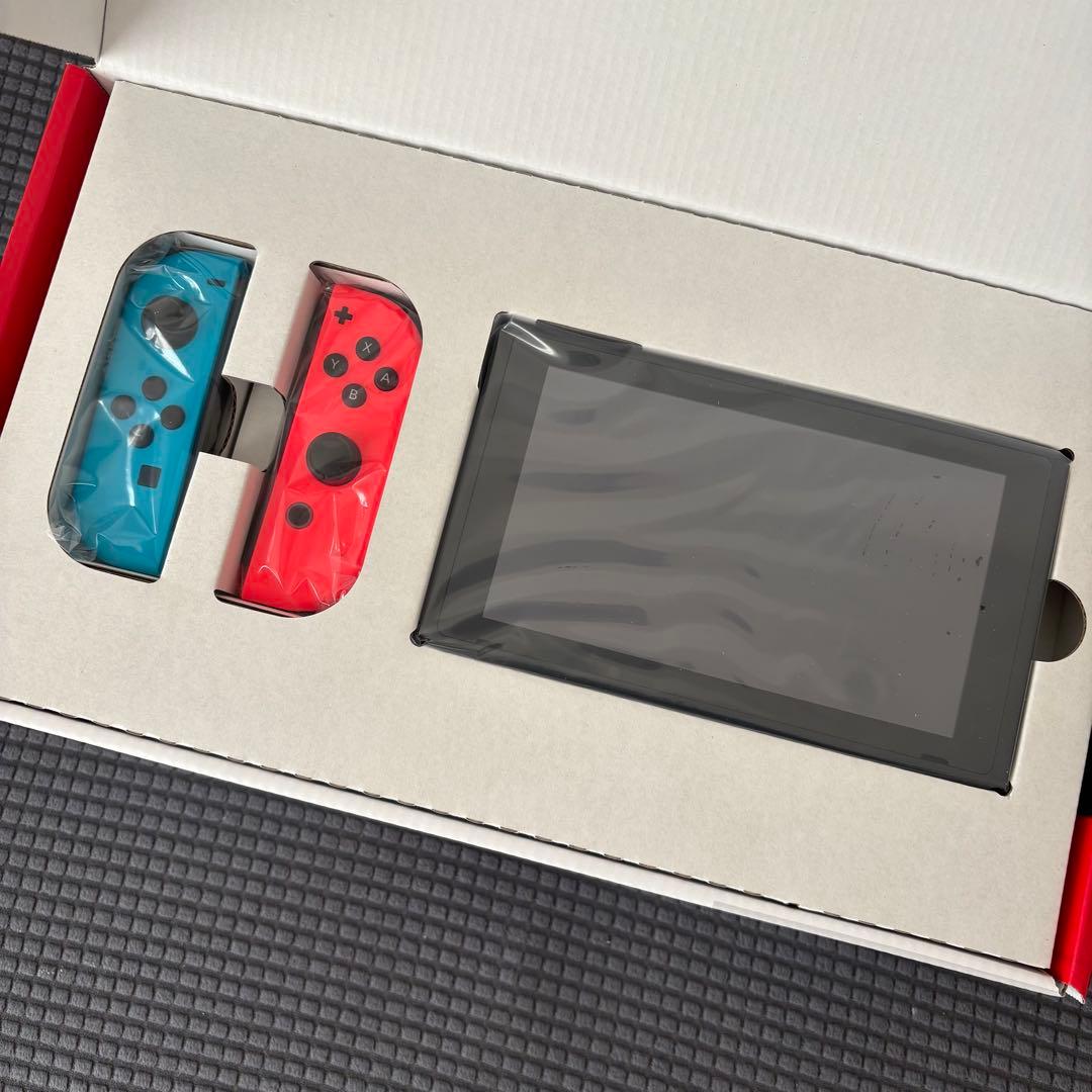 新品未使用Nintendo Switch ネオンブルー/ネオンレッド 本体