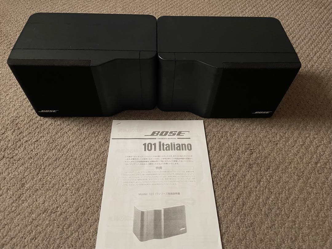 【良品】BOSE 101IT イタリアーノ　シリアル連番スピーカー
