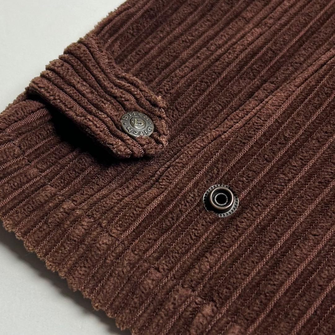 90s【希少】bitch skateboards/コーデュロイジップジャケット