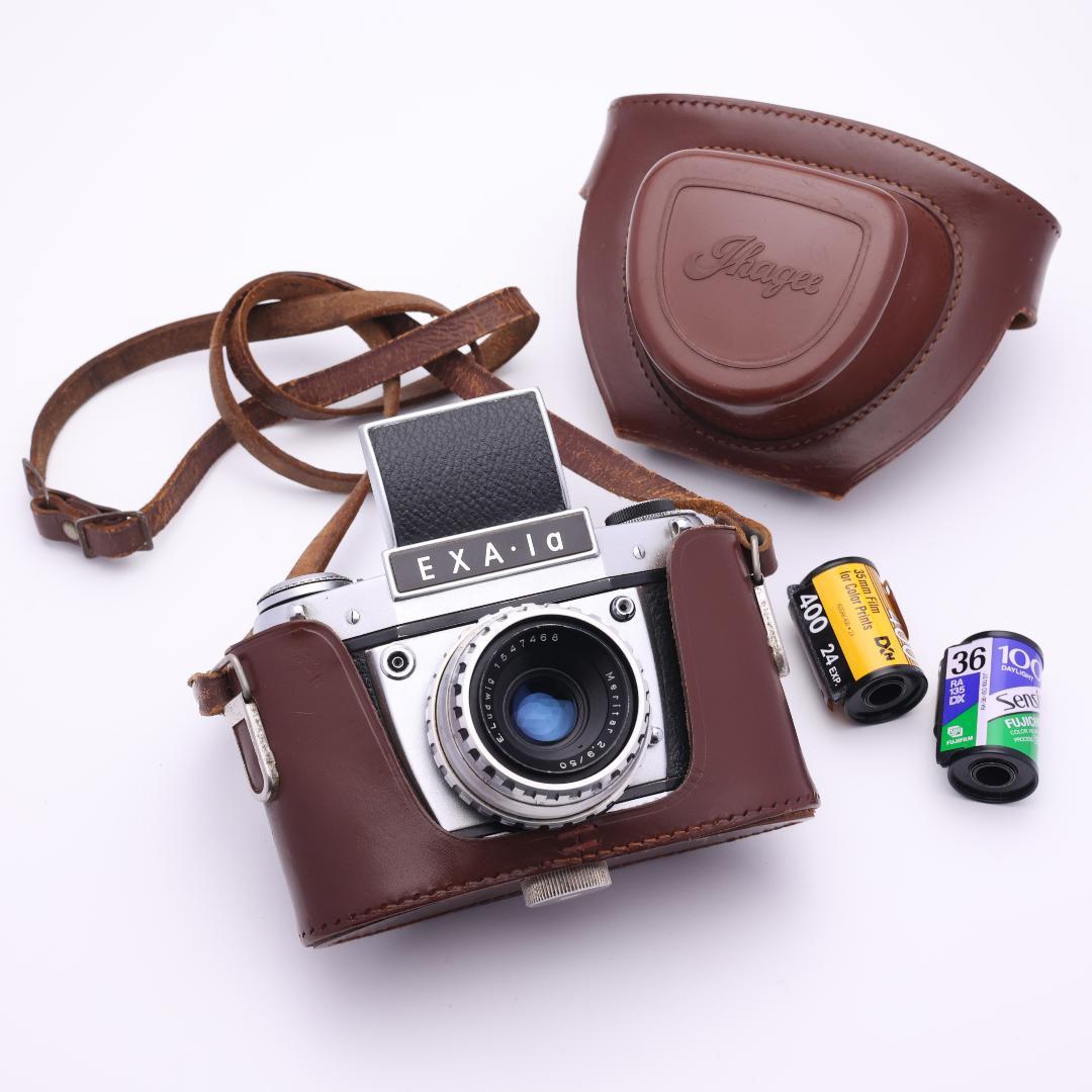 IHAGEE（イハゲー）社「EXA・1a」とMeritar 50mm F2.9