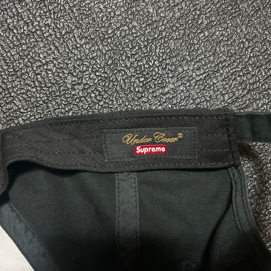 Supreme UNDERCOVER Studded 6-Panel Cap 黒