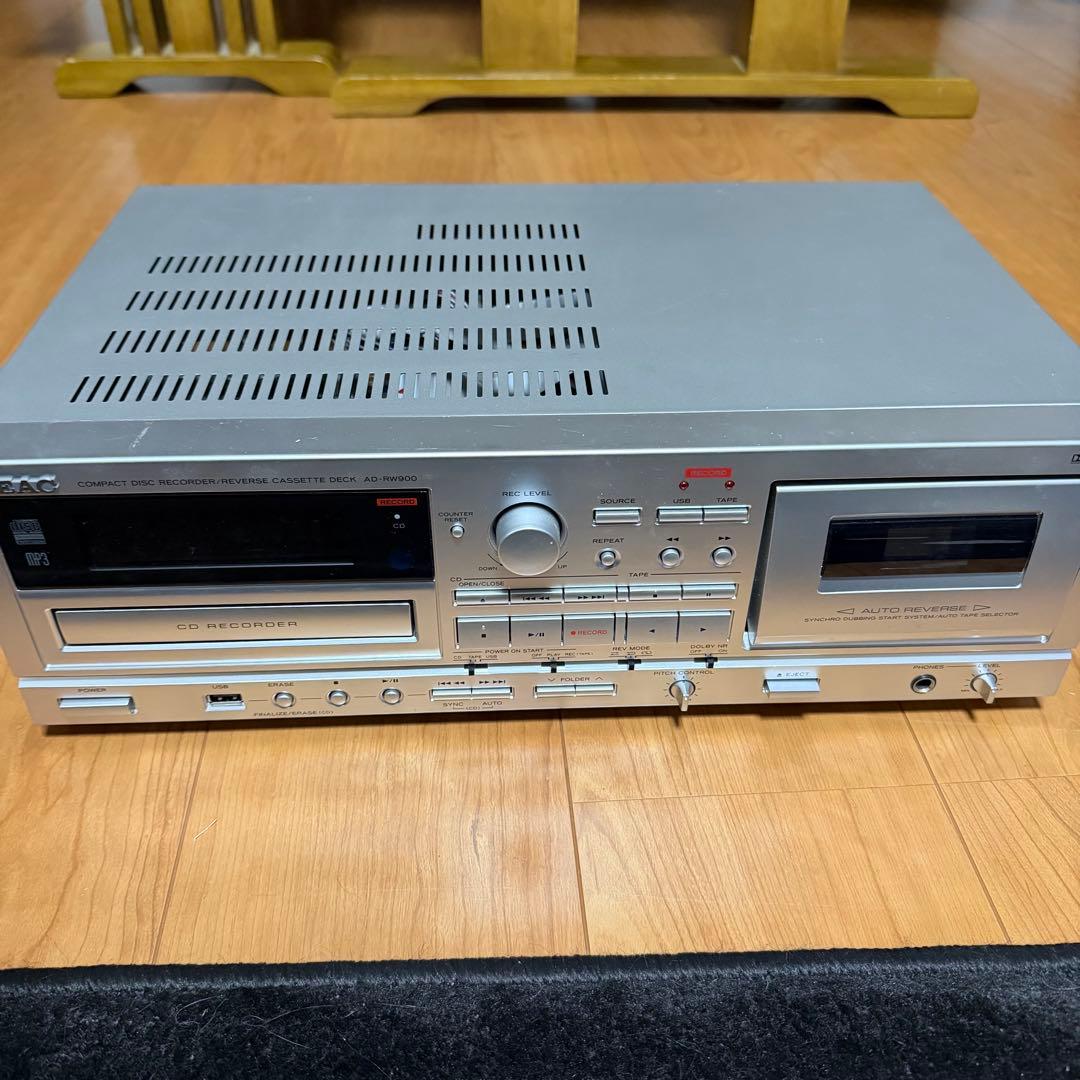 TEAC AD-RW900 CDカセットレコーダー