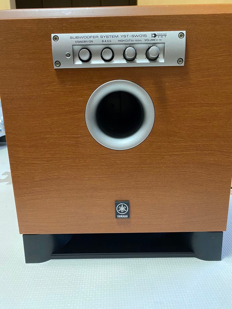 ［動作品］Yamaha YST-SW015 サブウーファーおまけ付き