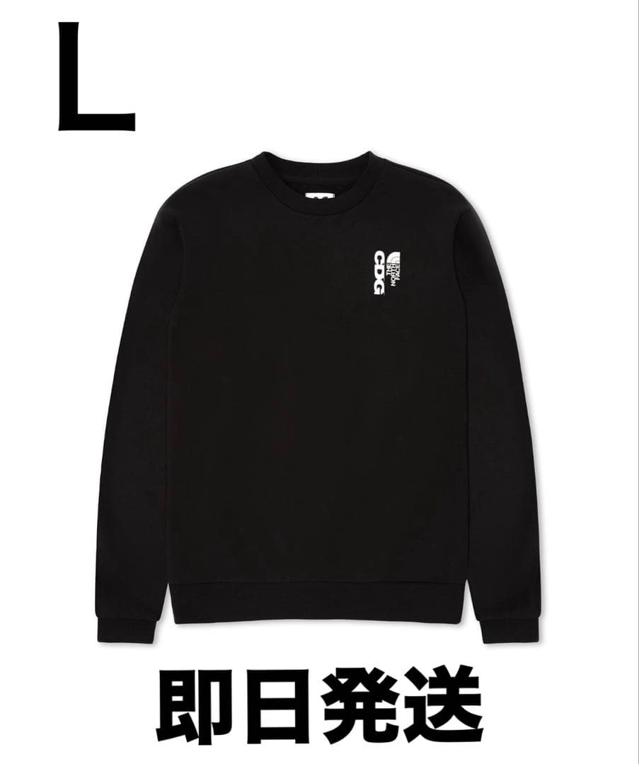 新品未使用　The North Face x CDG スウェットクルーネック