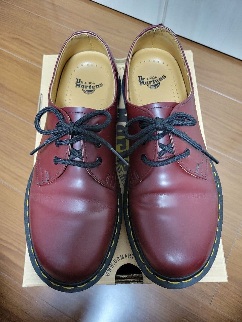 Dr. Martens 1461 チェリーレッド UK5（インソール付）