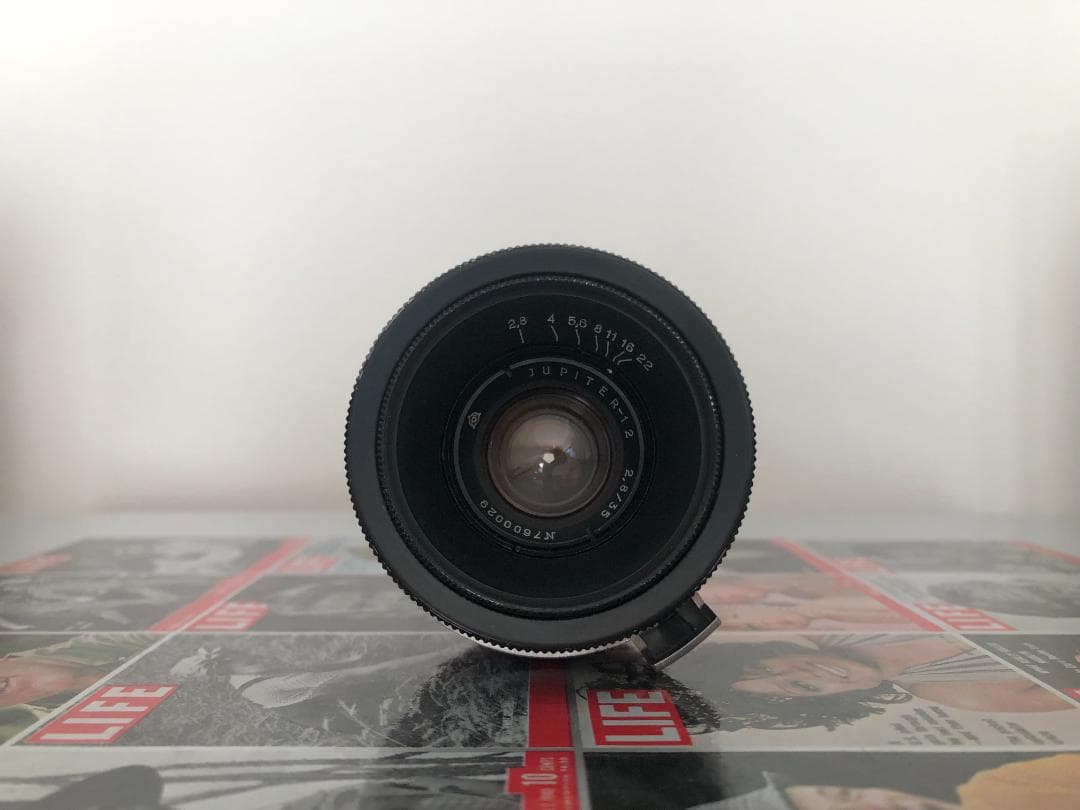 Jupiter-12 35mm F2.8 M42マウントにカスタマイズ
