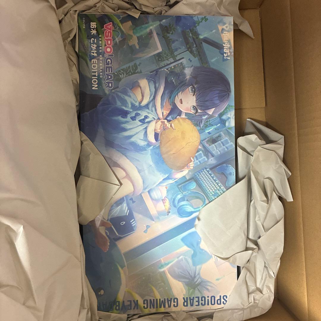 【新品未開封】 VSPO GEAR 紡木こかげEdition キーボード
