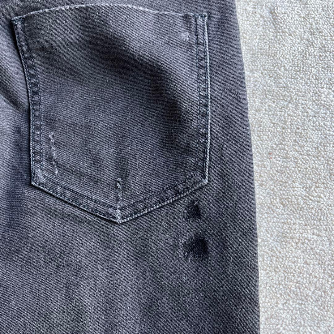 フェンディ　ブラックデニム　ジーパン　パンツ　　モンスター