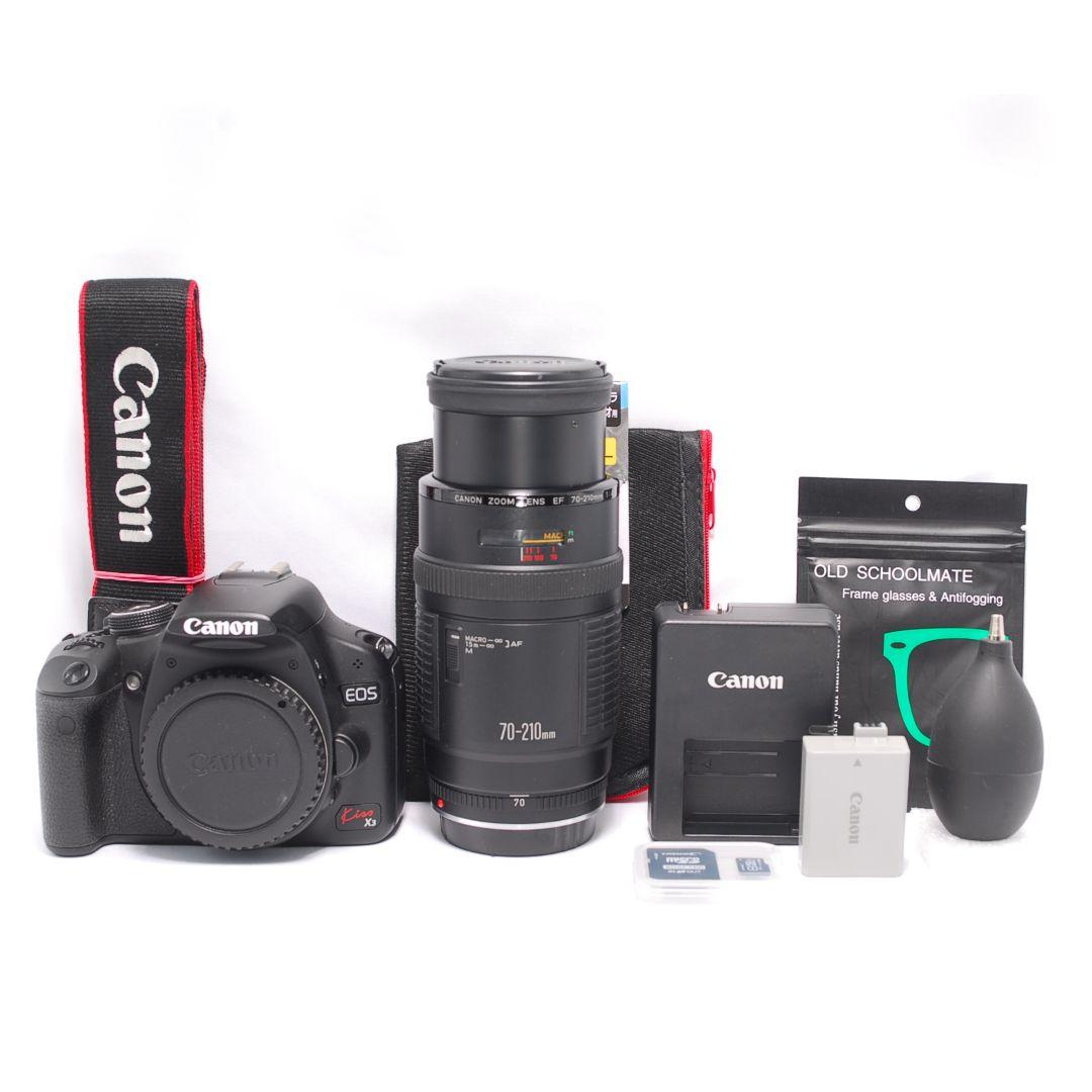 ❤即購入1000円OFF❤ Canon Kiss X3 簡易マクロ 望遠レンズ