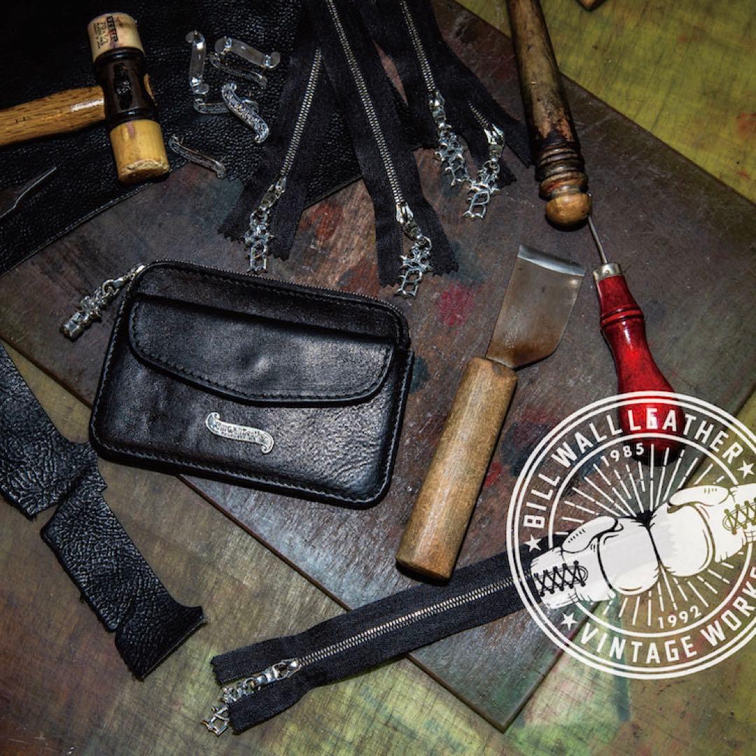 美品 ビルウォールレザー×ヴィンテージワークス 財布 BEAMS