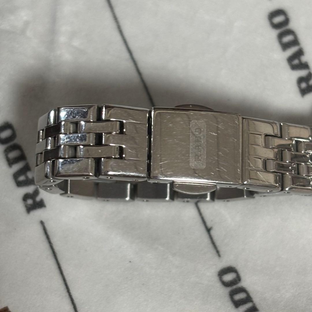 RADO ダイヤスター ピンク文字盤シルバー ラウンド