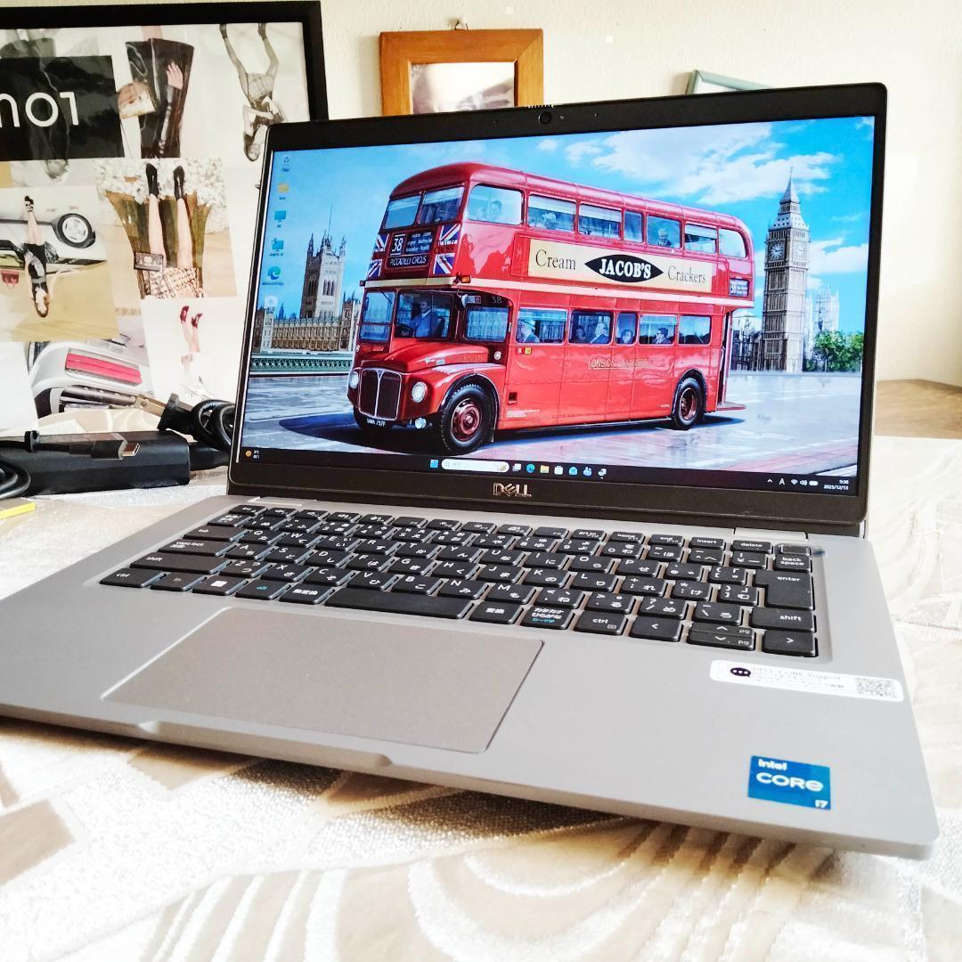 DELL 13インチ ☆12世代 i7 16G 512G 1920ｘ1080