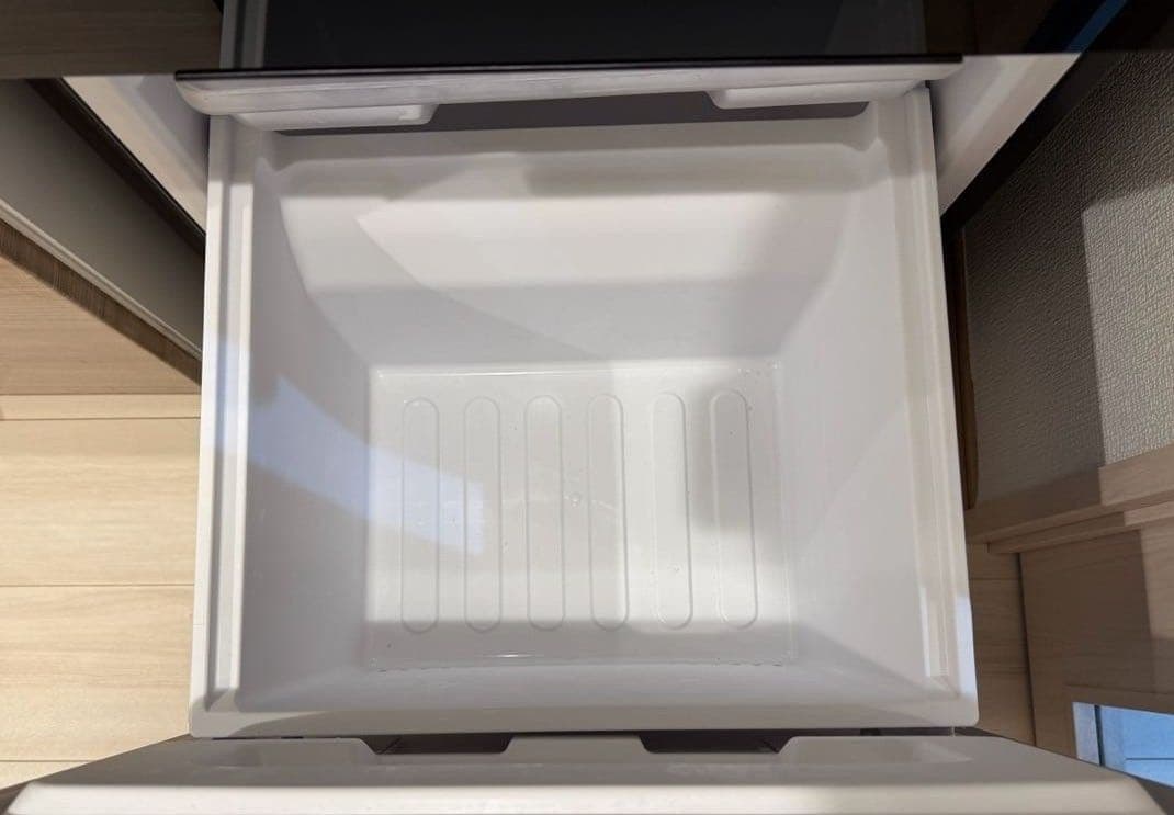 【2024年製美品】SHARP 2ドア冷蔵庫 SJ-GD15K-B　ブラック