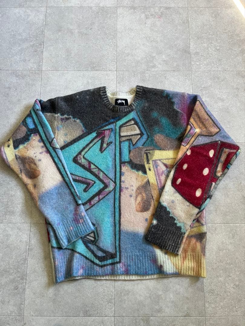 Stussy ステューシー22AW GOLDIE SWEATER ニット　ＸＬ