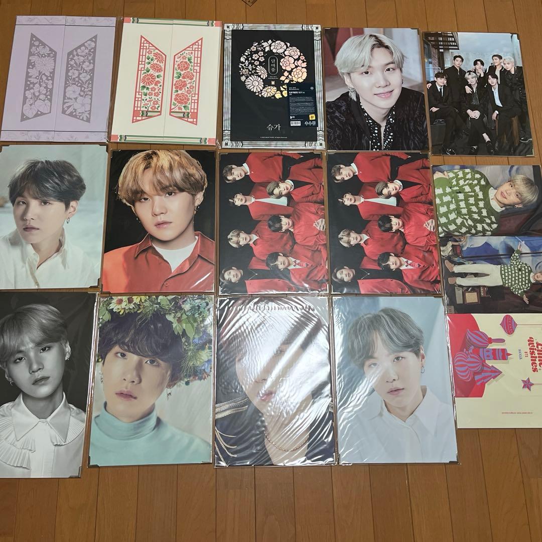 BTS ユンギ　集合　プレフォト　Wings SYS LYS MOS まとめ売り