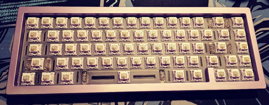 キーボード kineticlabs TG67 mechanical keyboard