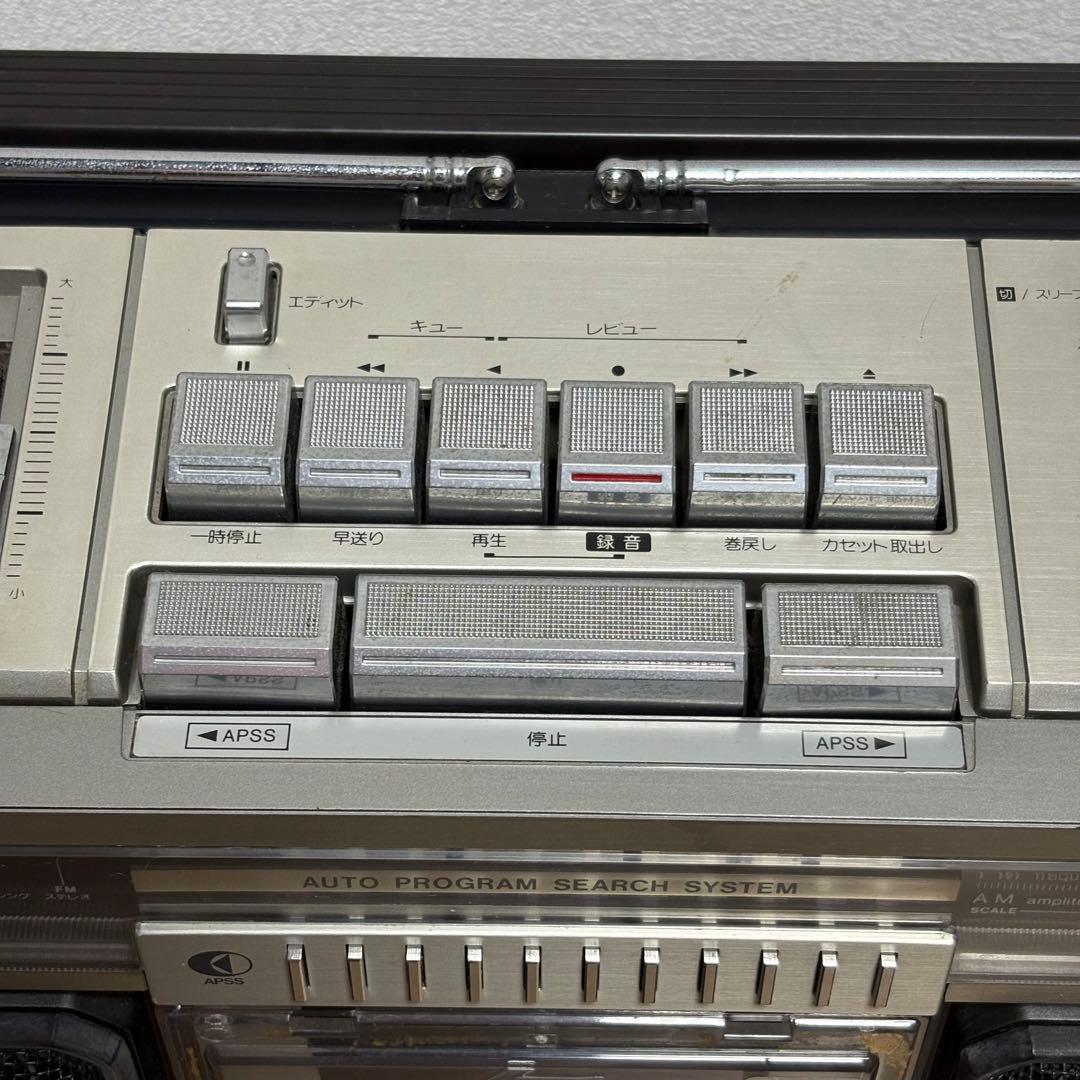 SHARP シャープ ラジカセ GF-508SB 通電確認済み