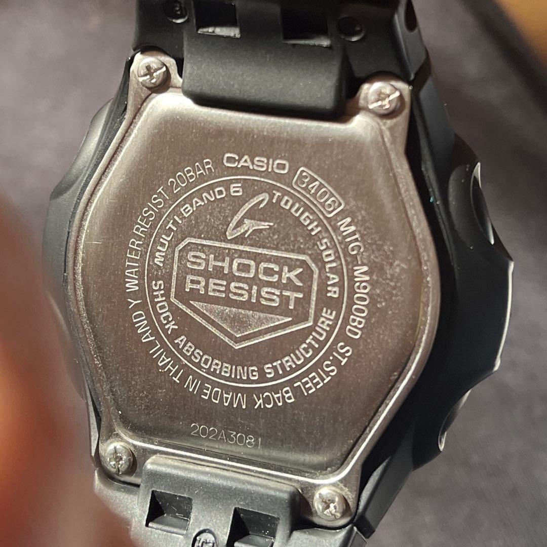 【美品】CASIO MTG-M900BD 20BAR