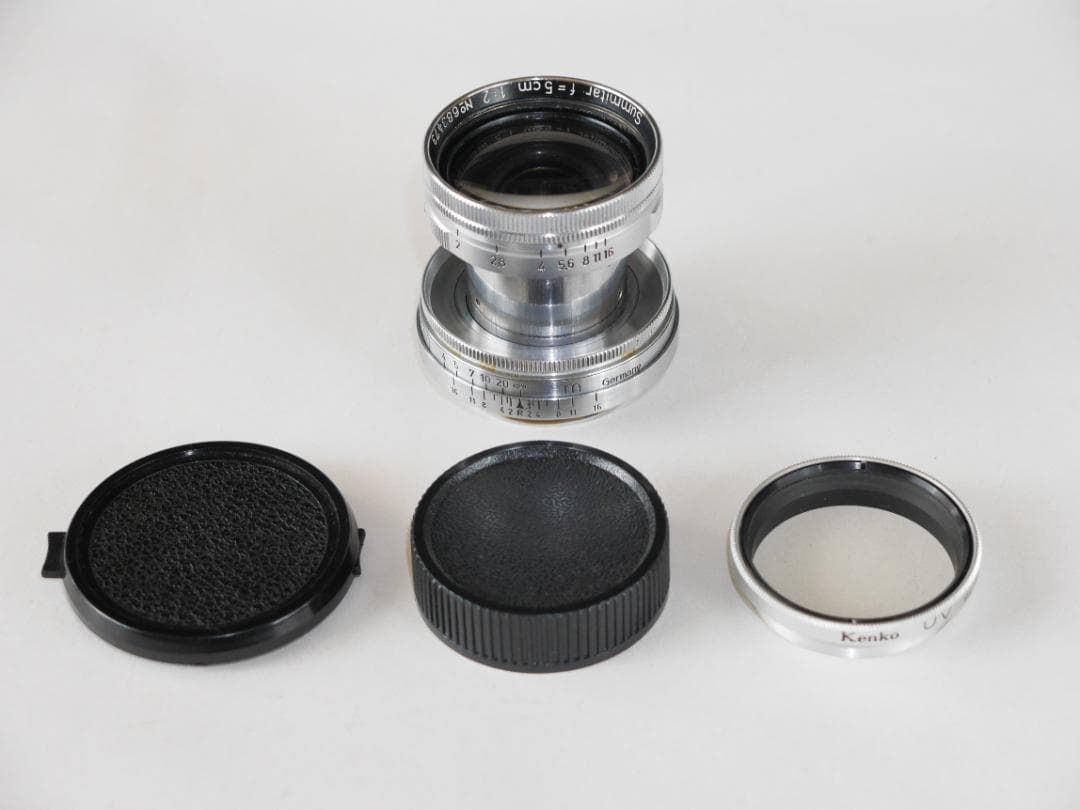 ライカ Leica Summitar 5cm F2 ズミタール 絞り不良ジャンク