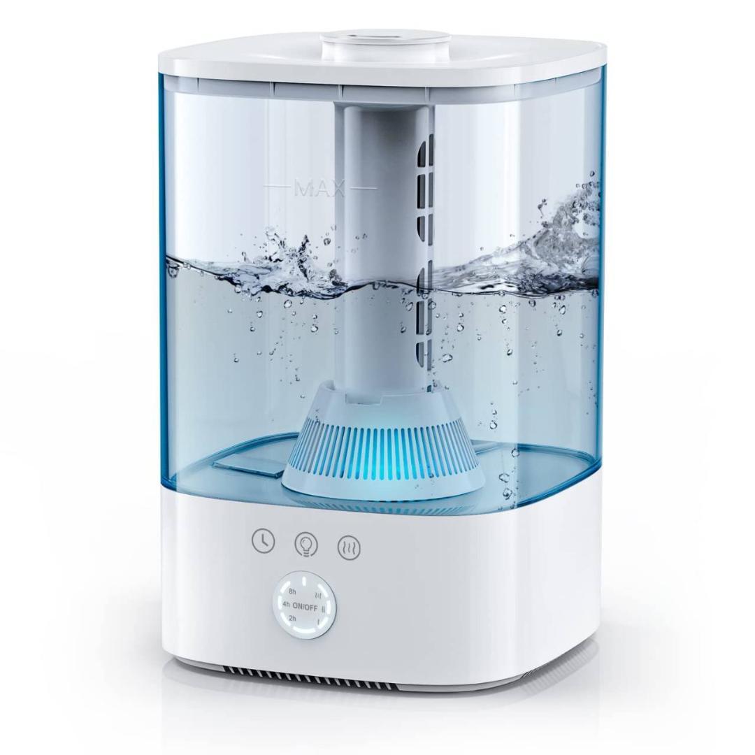 抗菌カートリッジ付き 超音波加湿器 3段階ミスト調節