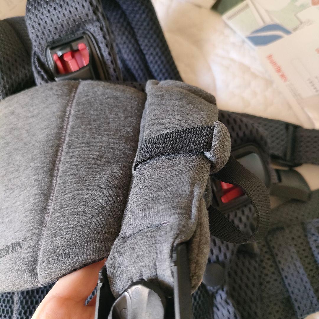 【美品 おまけ付き】BABYBJÖRN harmony 抱っこ紐 アンスラサイト