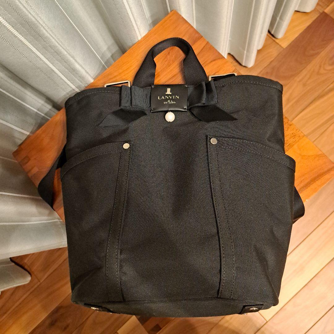 LANVIN en Bleu 2WAY マザーズバッグ【リュック&バッグ】