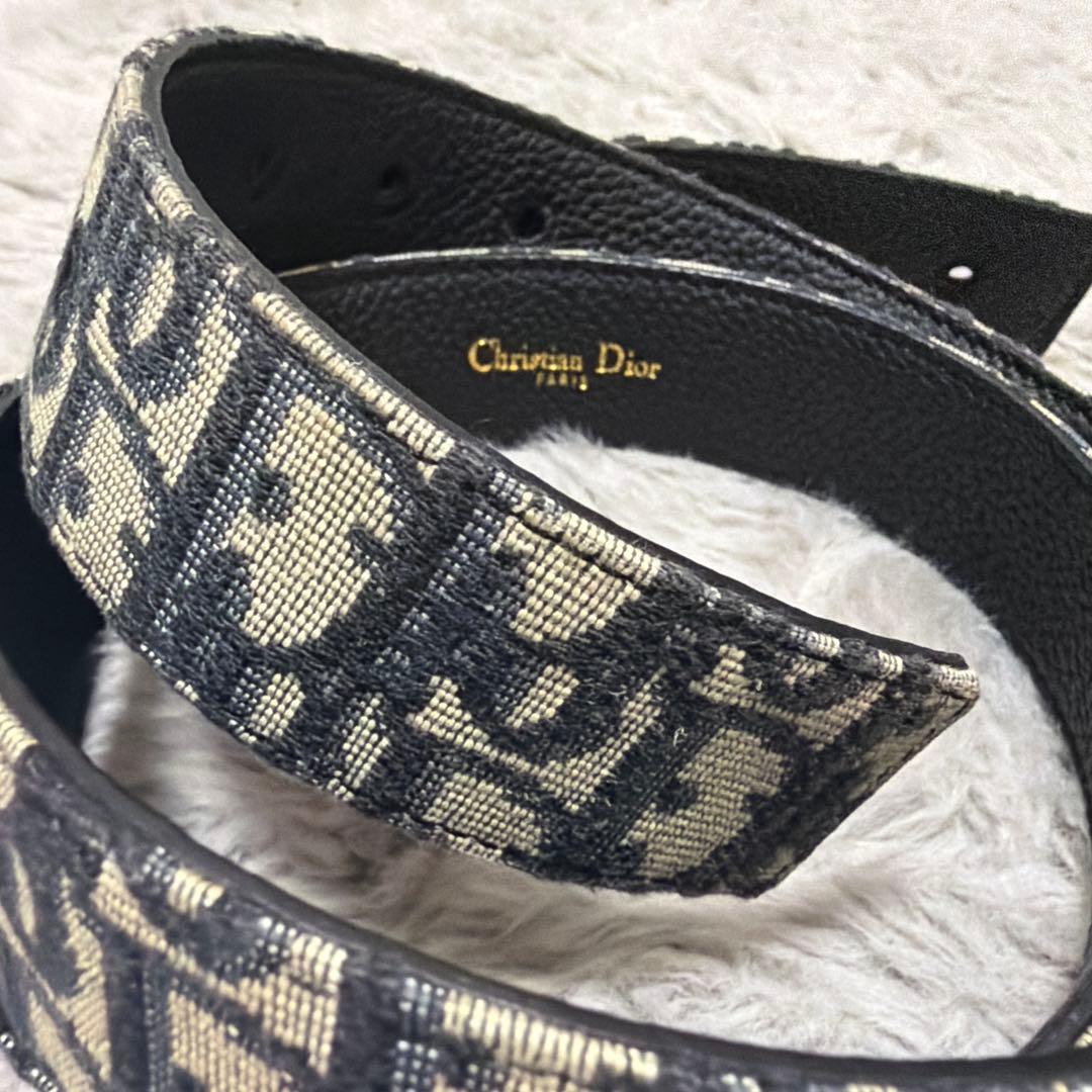 Dior オブリーク柄 ベルト
